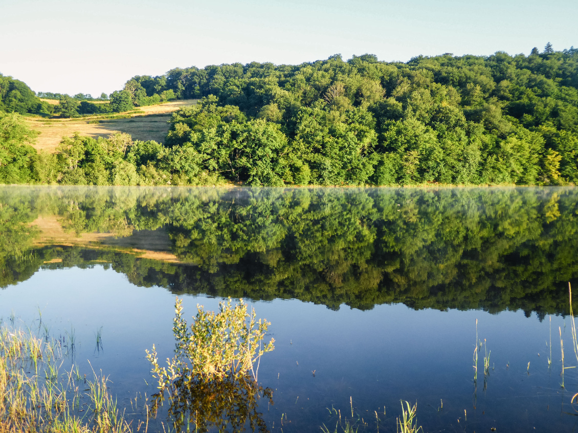 Photo : Manon sur la Grande Traversée du Morvan gravel