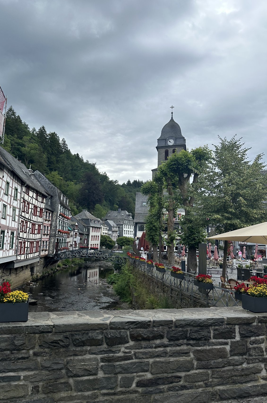 Monschau sous la grisaille