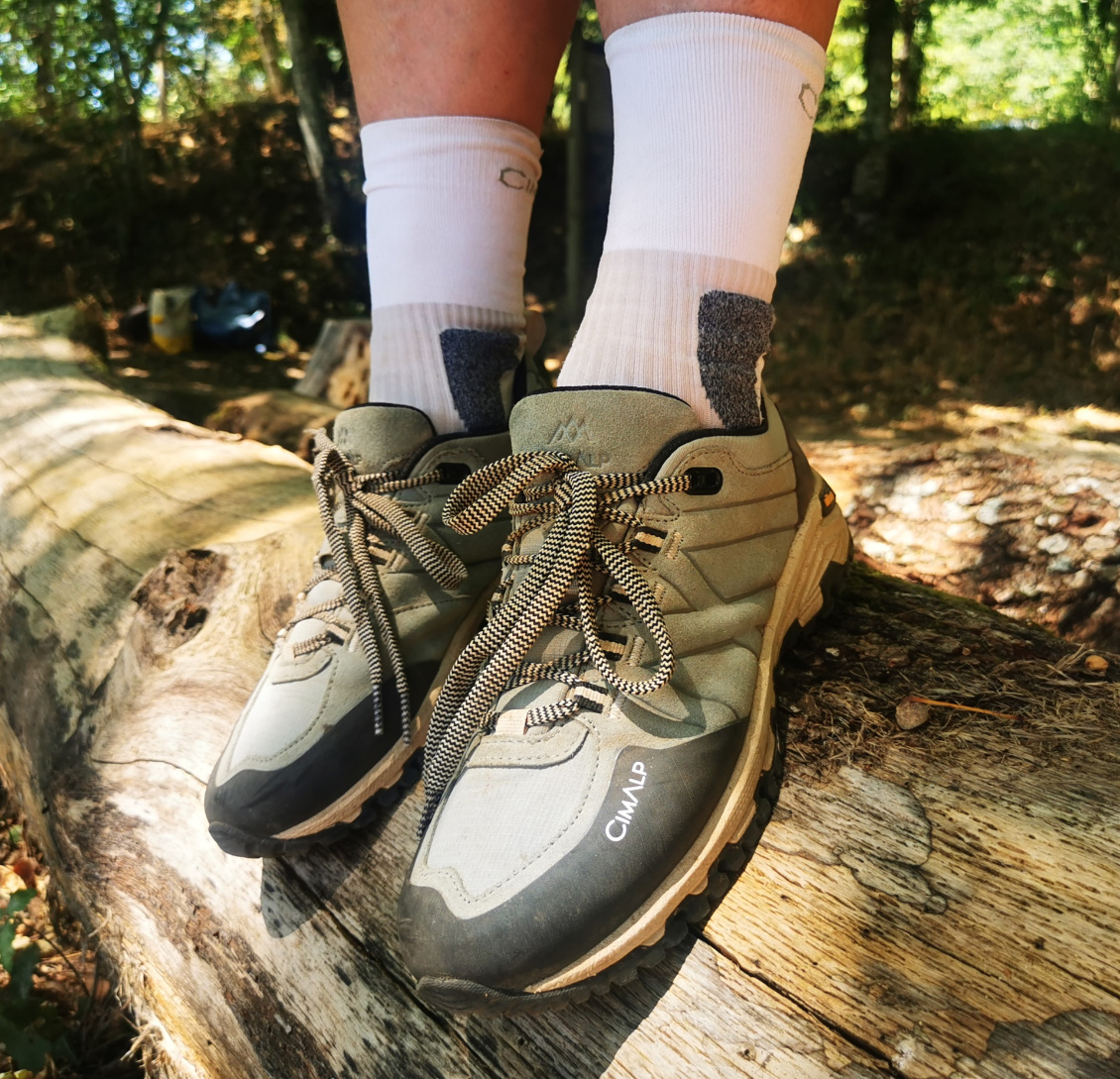 Une chaussure en cuir de belle qualité