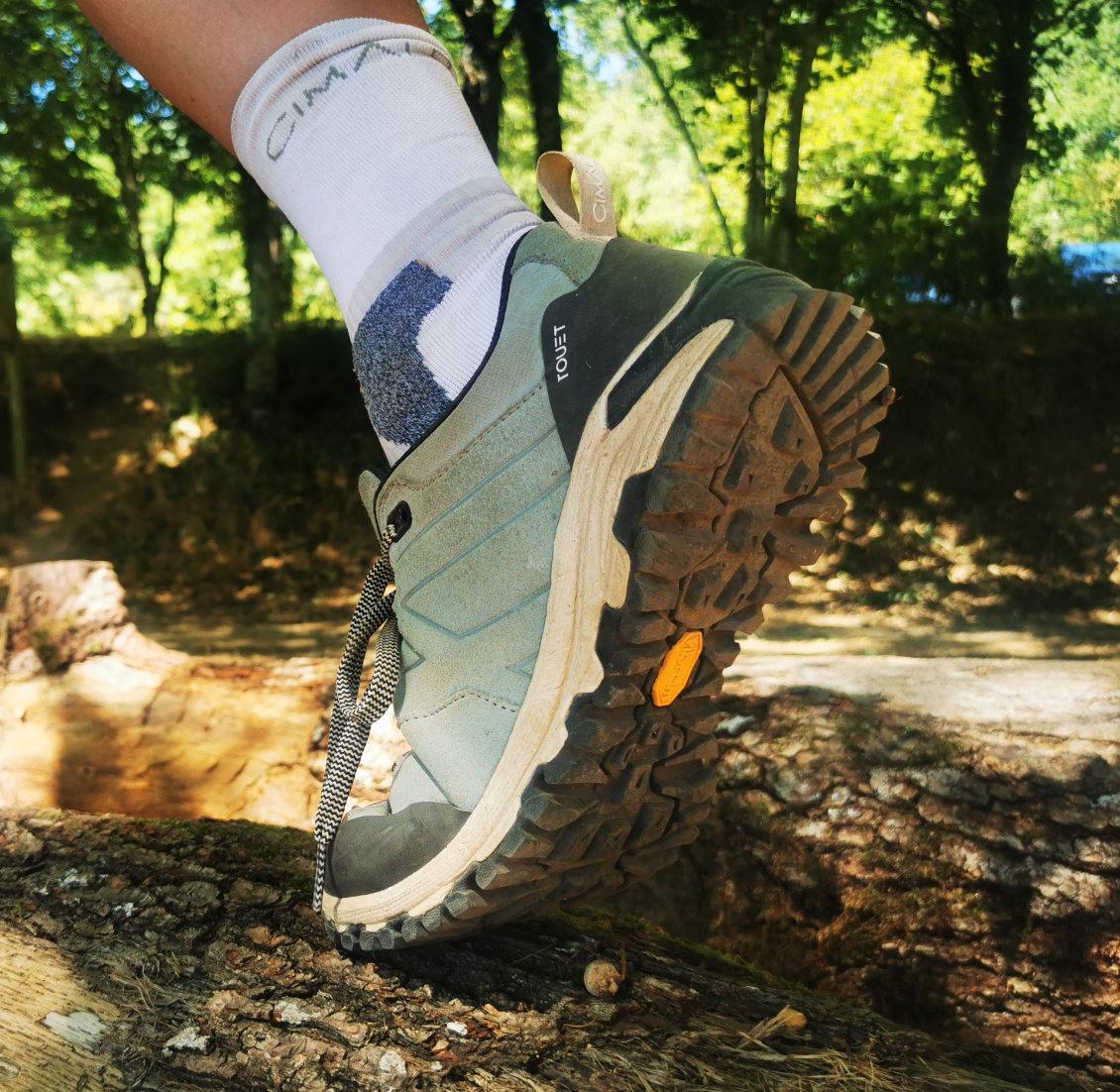 Une chaussure flexible