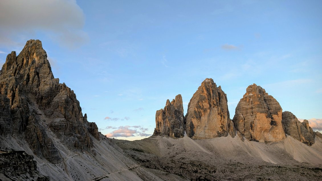 Monte Palermo et Tre Cime Dolomites - Italie